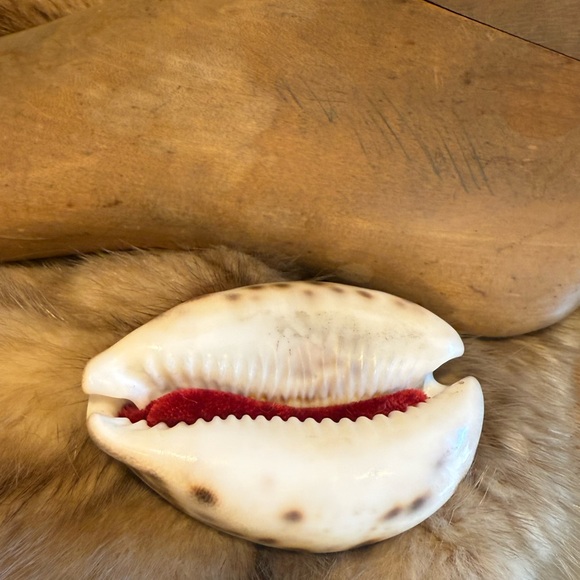 Vintage Victorian Shell Pin Cushion - Picture 8 of 10